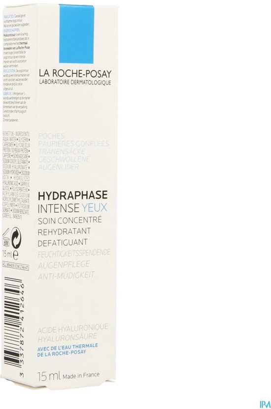 La Roche-Posay Hydraphase HA Oogcrème met Hyaluronzuur 15ml | bol.com