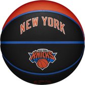 Wilson NBA Team City Collector New York Knicks Ball WZ4016420ID, Unisex, Zwart, basketbal, maat: 7