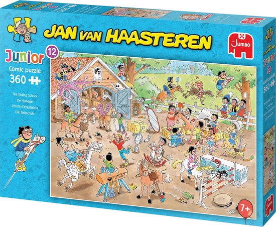 Jan van Haasteren Junior De Manege 360 stukjes – Puzzel