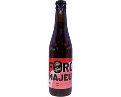 Foto: Force majeure kriek alcoholarm bier 24x33cl