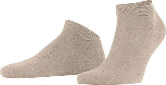 FALKE ClimaWool chaussettes de baskets pour hommes - beige chiné (pebble mel.) - Taille: 39-40