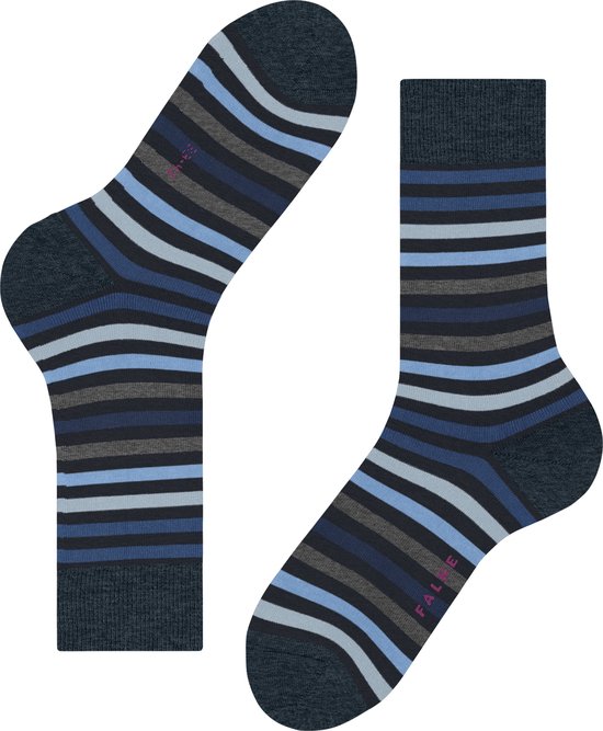 Chaussettes homme - Katoen - Lot de 5 - mélange de couleurs noir, bleu,  gris - Taille