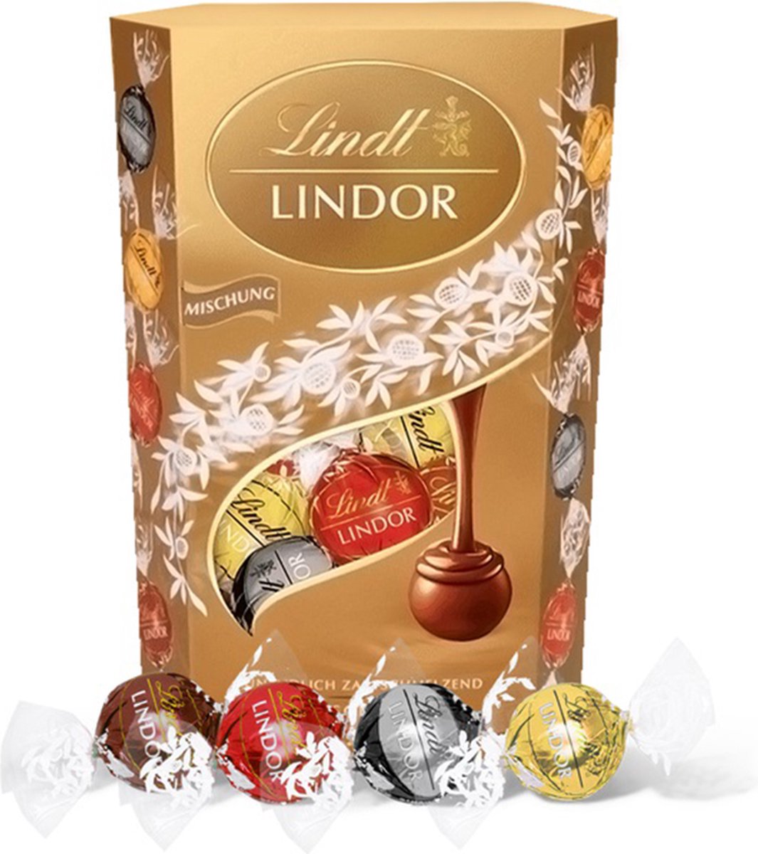 Boules Lindor - chocolat blanc - 500g