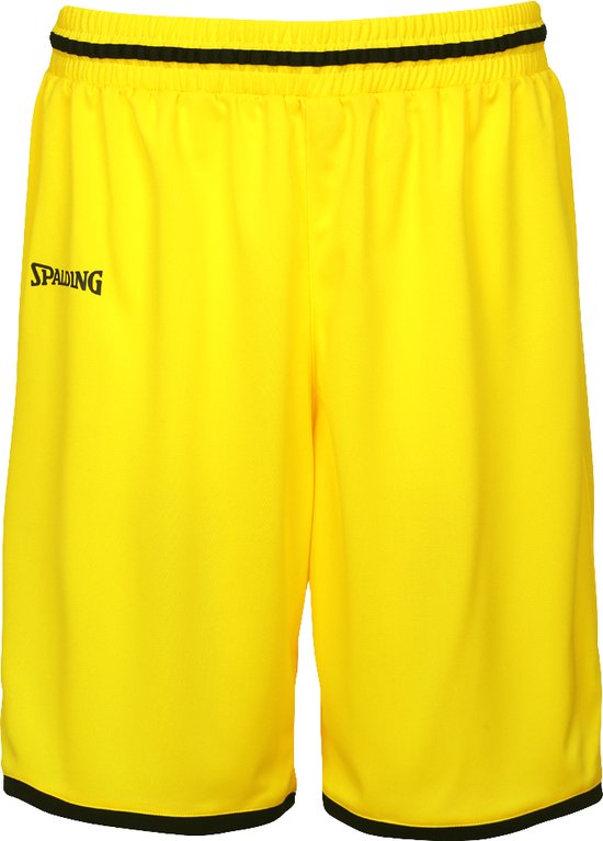 Spalding Move Basketbalshort - Fluogeel / Zwart | Maat: M