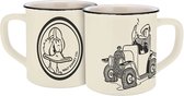 Geda Labels Tasse Donald Duck Donald In The Car Multicolore