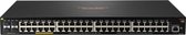 Aruba, une entreprise Hewlett Packard Enterprise 2930F Managed Gigabit Ethernet (10/100/1000) Black 1U Power over Ethernet (PoE)
