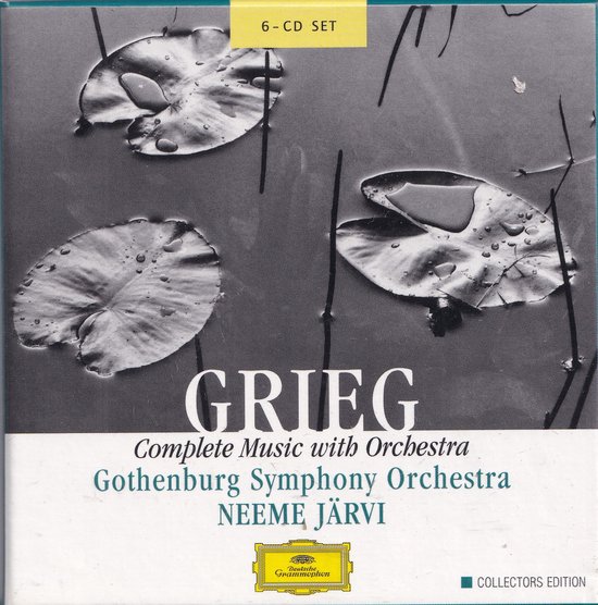 Gothenburg Symphony Orchestra, Neeme Järvi - Grieg: Complete Music With Orchestra (6 CD)