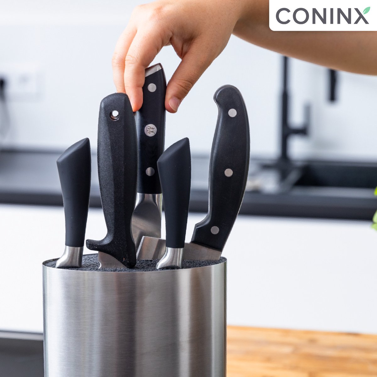 Coninx Bloc Couteaux - Range Couteaux - Bloc Couteaux Cuisine