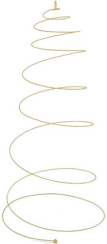 Reuze hanglamp (D135 cm) Kerstster Kerst Goud - Kerstdecoratie voor de