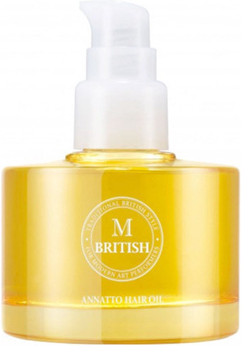 British M Annatto Hair Oil 140 ml