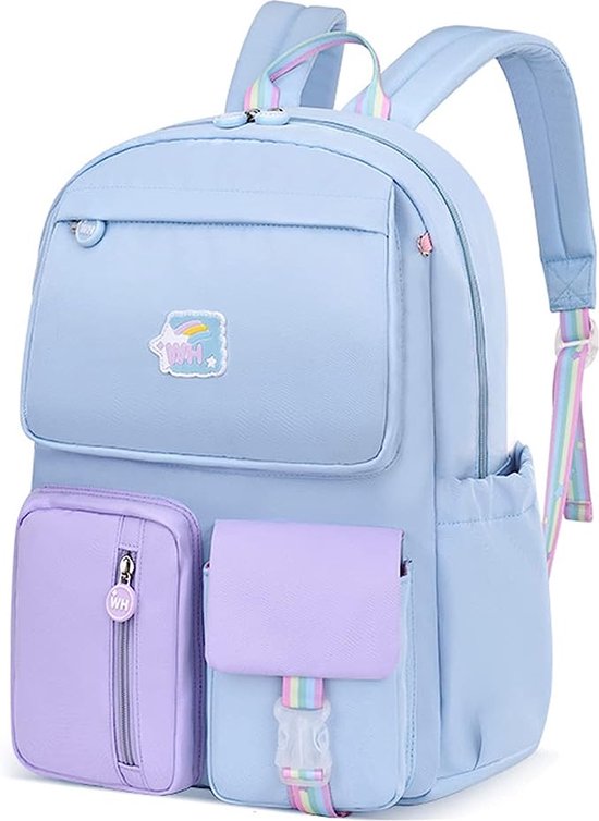 Children's Backpack School Bag for Boys and Girls Waterproof Nylon