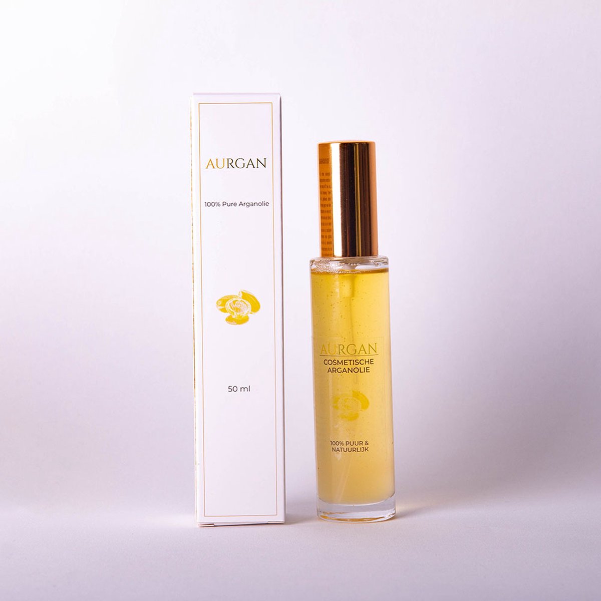 Aurgan - 100% pure arganolie koudgeperst Premium kwaliteit - Cosmetisch - 50 ml