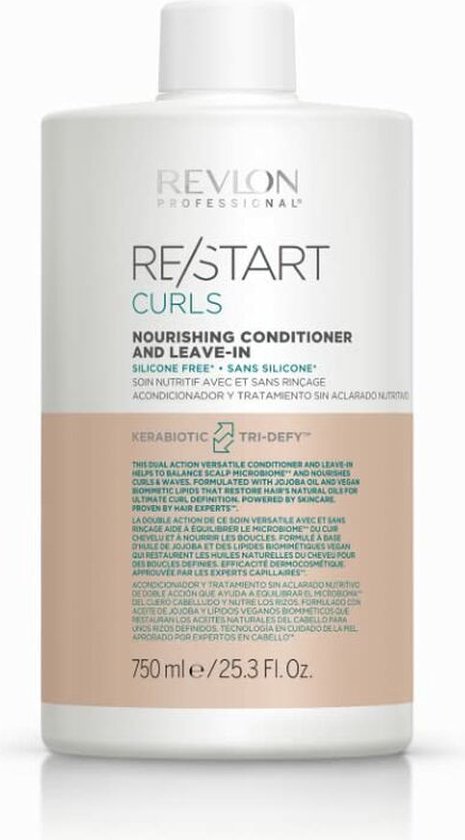 Defined Curls Conditioner Revlon Restart Curls 750 ml