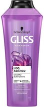 Shampoo Gliss Liso Asiatic Schwarzkopf (370 ml)