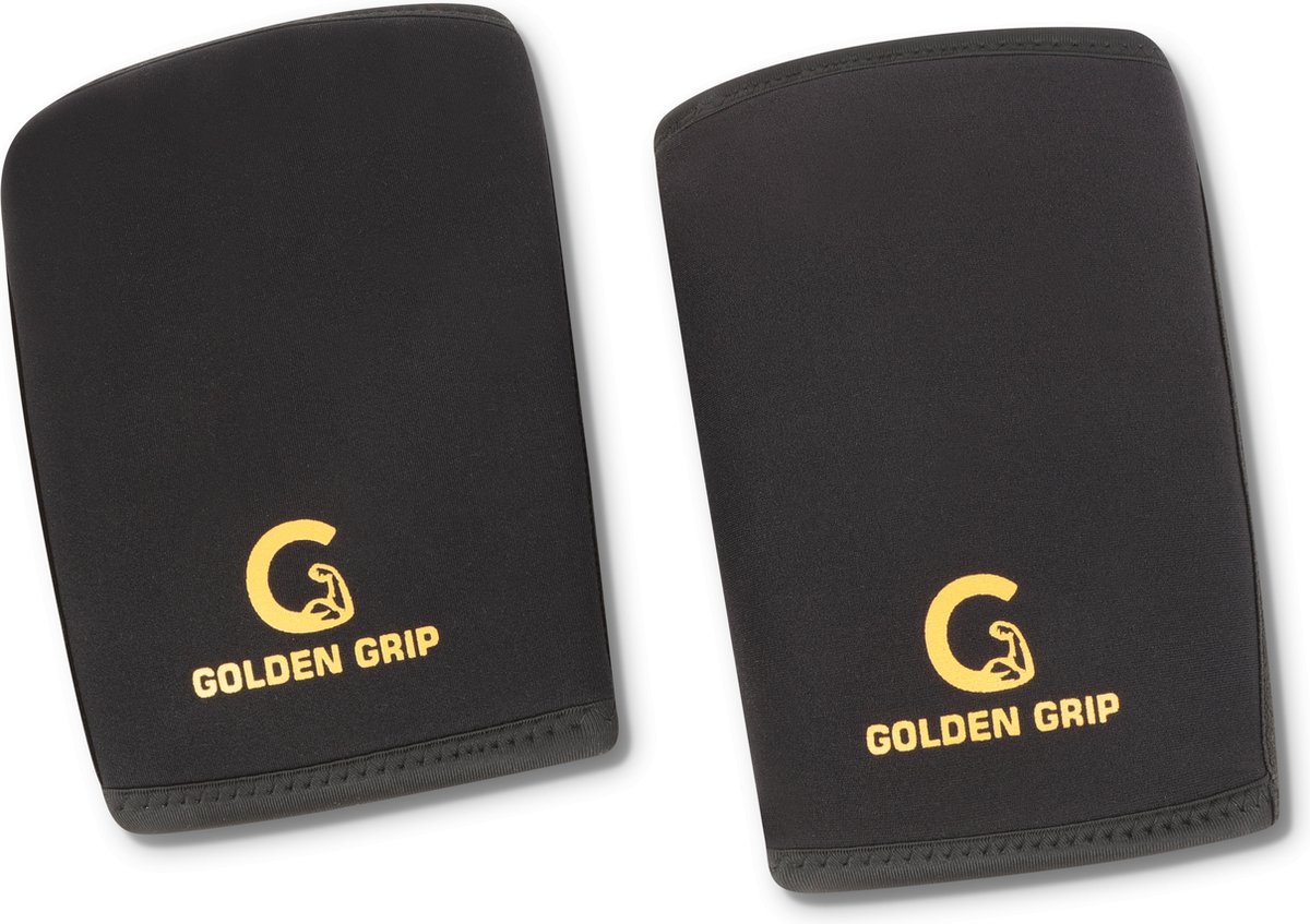 Golden Grip Elbow Sleeves 7mm maat M - Elleboog Sleeves - Bodybuilding, Fitness, Powerlifting