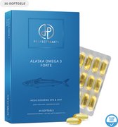 Perfect Health - Alaska Omega 3 Forte - Hart, hersenen en ogen - Visolie - Hoogste Dosering EPA & DHA - 30 softgels