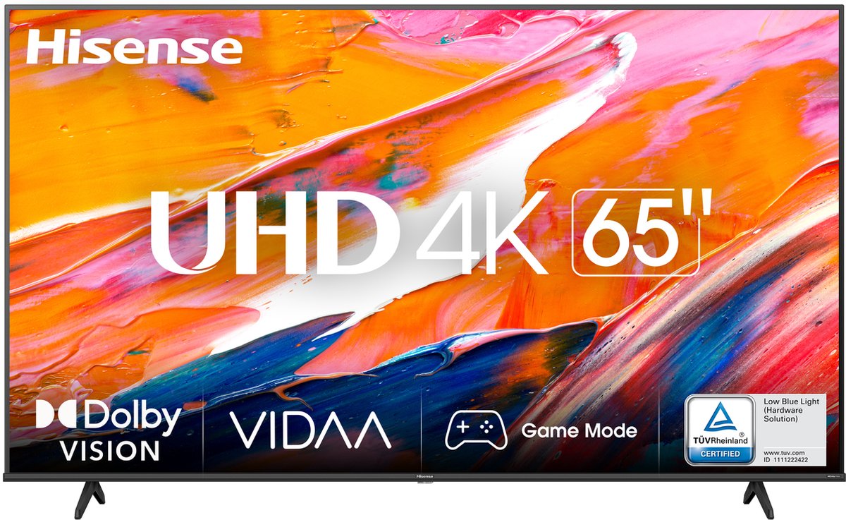 Smart TV Hisense 65A6K LED 4K Ultra HD HDR