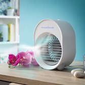 Mini Airconditioner met Ultrasone Luchtbevochtiging met Leds