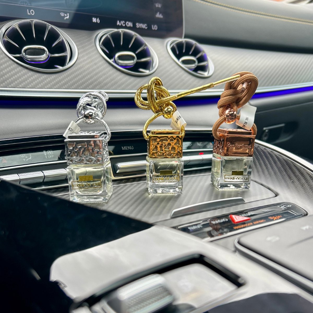 Musk dé Car Exclusive - Pendentif de Parfum de voiture de voiture