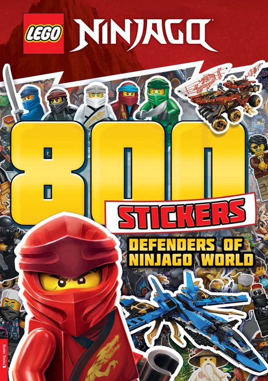 LEGO® 800 Stickers- LEGO® NINJAGO®: 800 Stickers