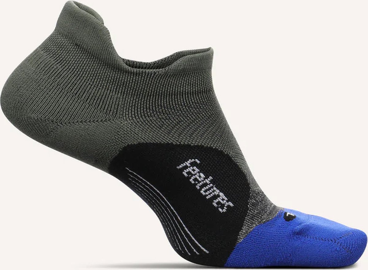 Feetures Elite - Light Cushion - No Show Tab - Moss Green - 43-46