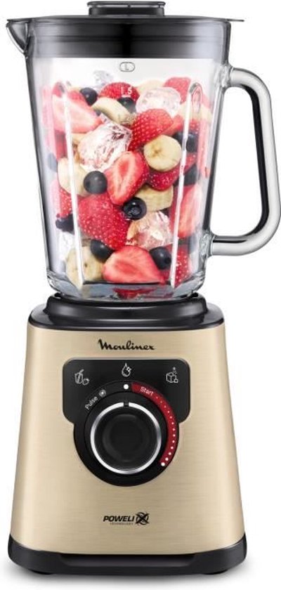 Moulinex lm871a10 blender mixeur 1200 w puissant capacité utile 1