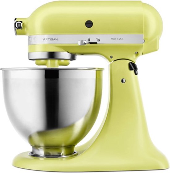 KitchenAid 5KSM185PSEKG Staande mixer 300 W Geel