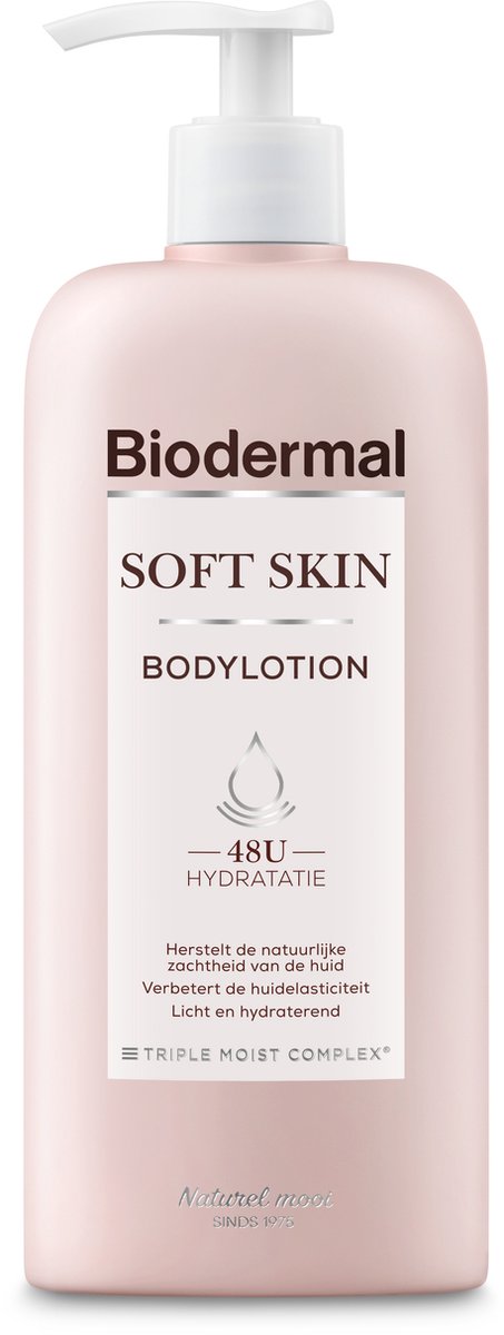 Bol.com Biodermal Soft Skin Bodylotion - Verbetert de natuurlijke zachtheid van jouw huid. Dankzij het Triple Moist Complex voor... aanbieding