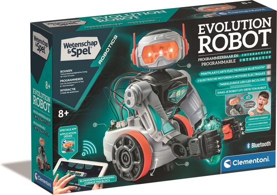 Clementoni Evolution Robot – STEM speelgoed – 8+