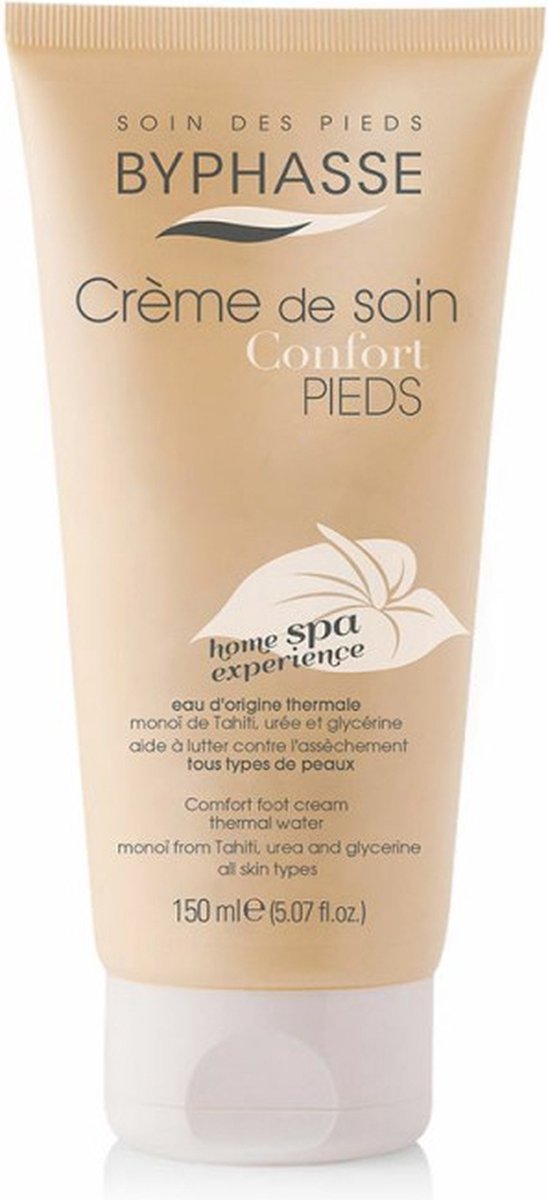 Vochtinbrengende Voetcrème Byphasse Home Spa Experience (150 ml)
