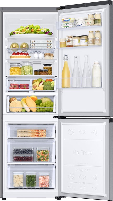 Samsung RB34C675DSA - koel-vriescombinatie - 185 cm - No Frost - 0-gradenzone - 5 jaar garantie