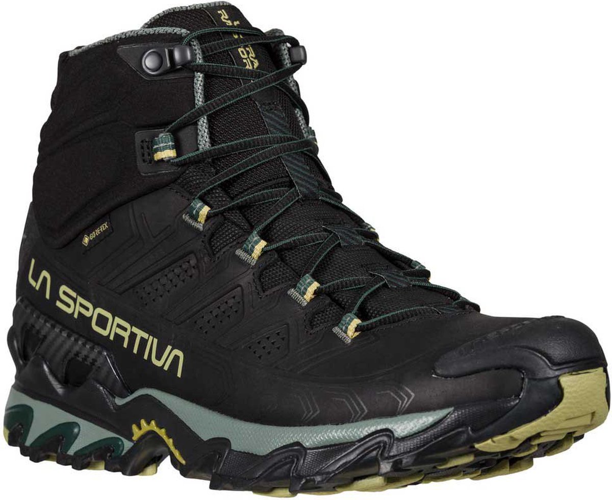 La Sportiva Ultra Raptor Ii Mid Leren Goretex-wandelschoenen Man Zwart