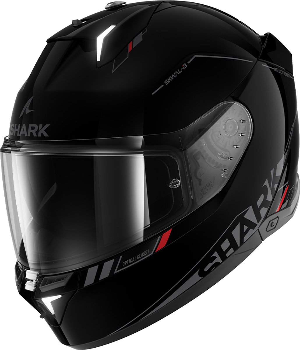 Shark Skwal i3 Blank Sp Black Anthracite Red KAR XL - Maat XL - Helm