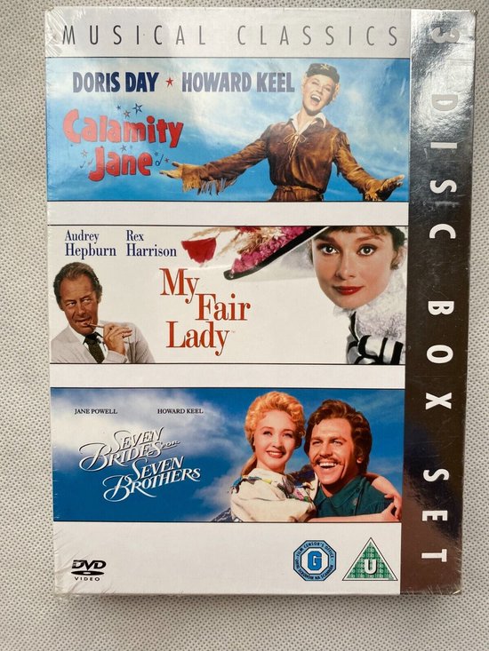 Calamity Jane, Seven Brides For Seven Brothers and My Fair Lady (3 disc)