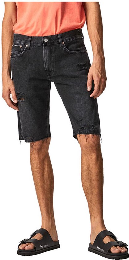 PEPE JEANS Stanley Destroy Korte Broek - Heren - Denim - 31