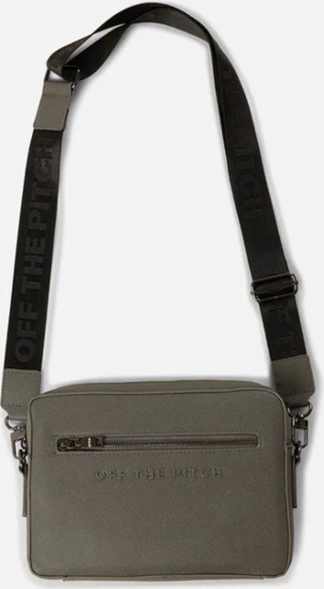 Off The Pitch Saviano Messenger Bag | Donker grijs