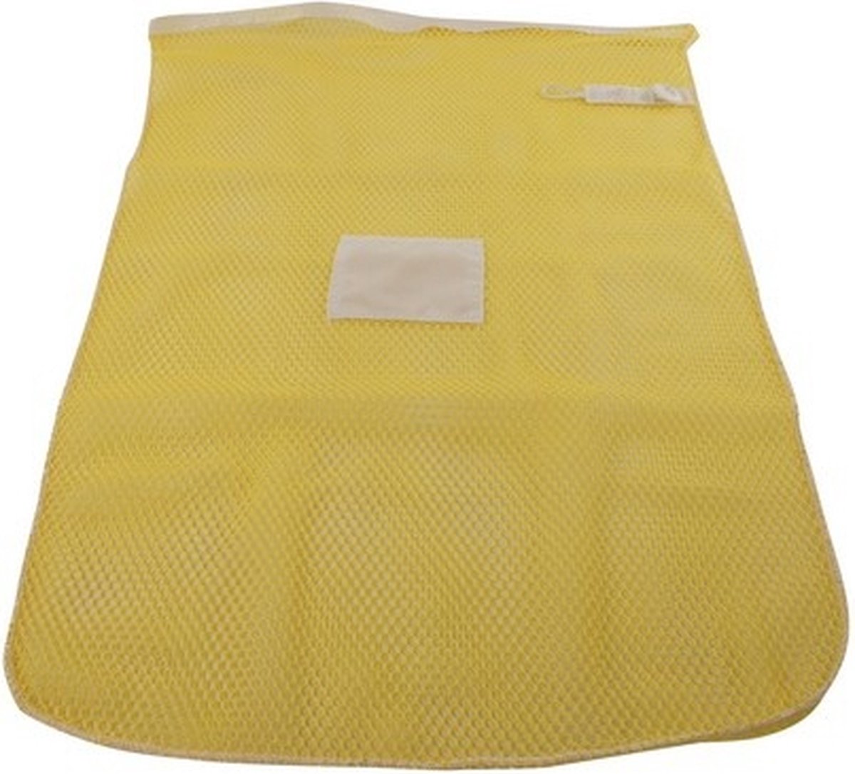 Goedkoopste Premium wasnet 60x90 cm - Met knoopsluiting - Geel