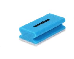 Schuurspons met grip Blauw/wit 10 st Wecoline