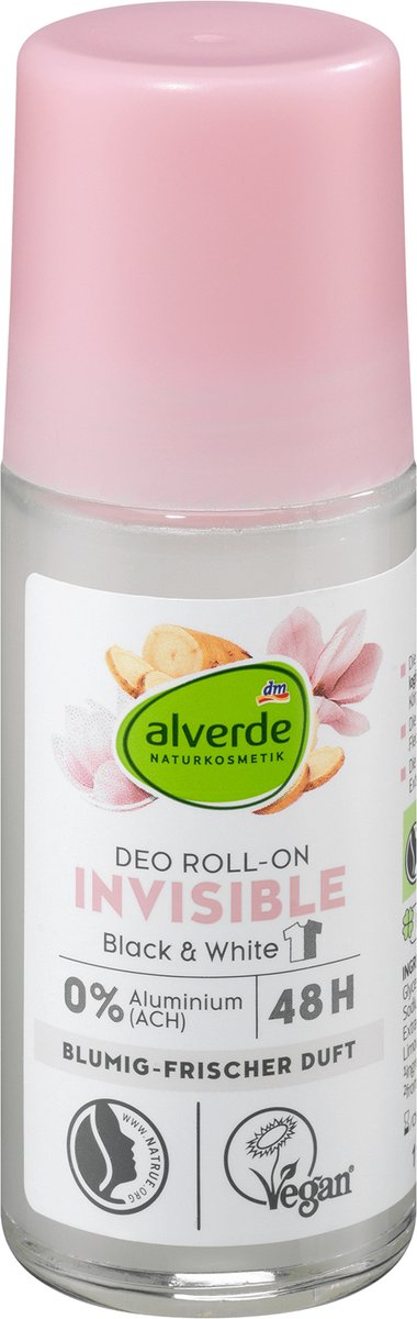 Goedkoopste alverde NATURKOSMETIK Deo Roll-On Invisible, 50 ml