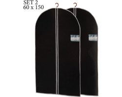 Kledinghoes - Kledinghoezen - Met rits - 2 stuks