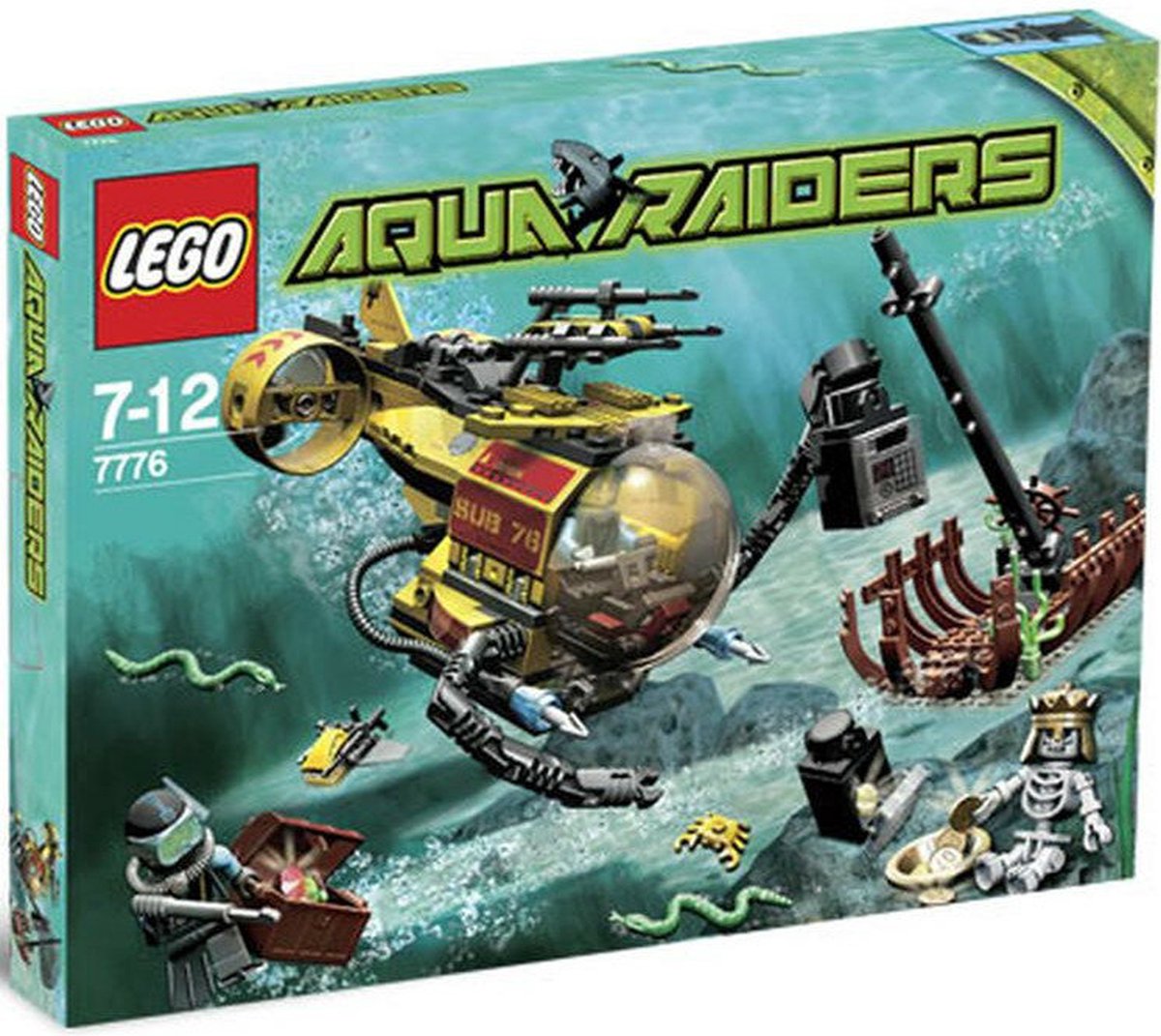 Lego Aqua Raiders The Shipwreck - 7776 | bol