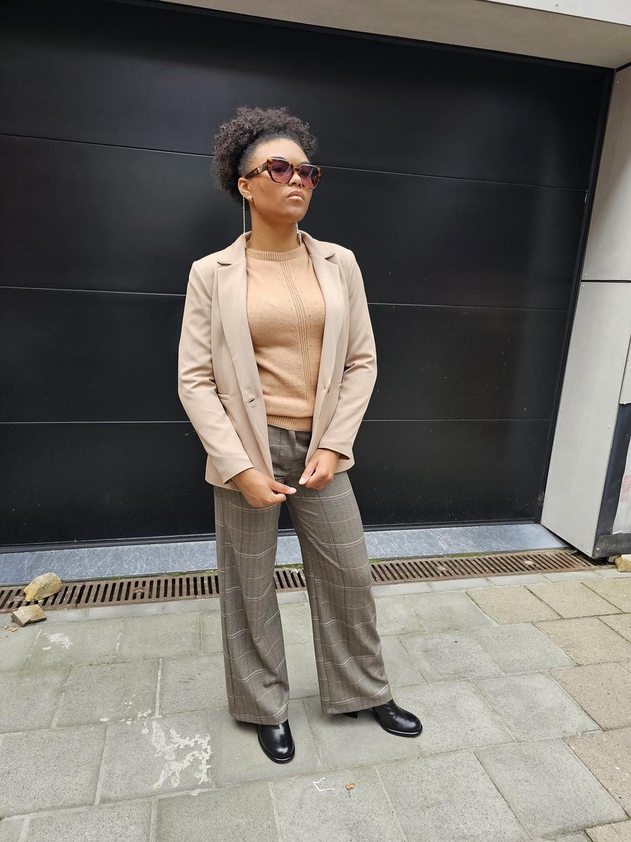 Amelie & Amelie Blazer Beige L | bol.com