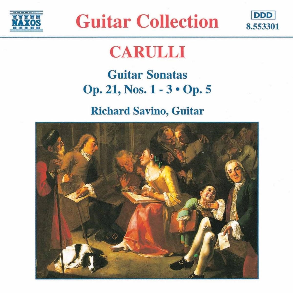 Richard Savino - Carulli: Guitar Sonatas (CD)