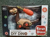 Dino DIY constructieset 19cm
