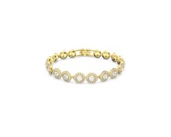 Swarovski Dames Armband Staal  -  Goudkleurig