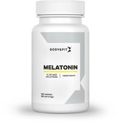 Body & Fit Melatonin - Melatonine Supplement - Beter Slapen - 0.29mg Melatonine per Dosering - Smaakloos - 180 tabletten
