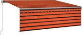 vidaXL-Luifel-automatisch-uittrekbaar-rolgordijn-4x3-m-oranje-bruin