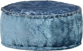 vidaXL-Poef-rond-40x20-cm-fluweel-blauw