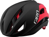 Giro Eclipse Spherical Racefiets Helm - Zwart Wit Rood | L
