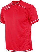 hummel Leeds Shirt km Sport Shirt Enfants - Rouge - Taille 140